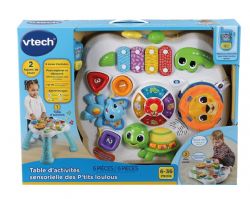 VTECH - TABLE D'ACTIVITÉS SENSORIELLES DES P'TITS LOULOUS